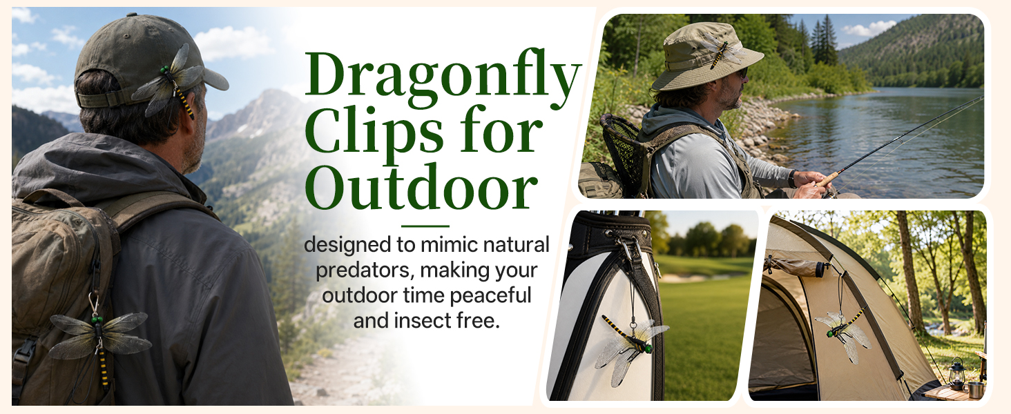 dragonfly clips to keep bugs away
