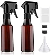 Hethyo Plastic Spray Bottles 12oz Continuous Spray Bottle Mist Spraying Heavy Duty Empty Water Sp...