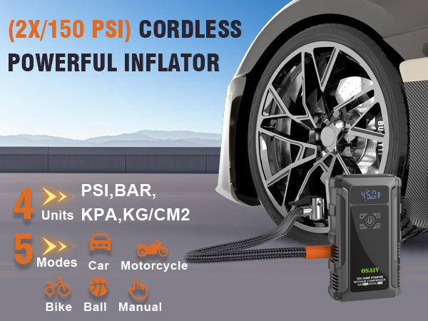 jump starter with air compressor