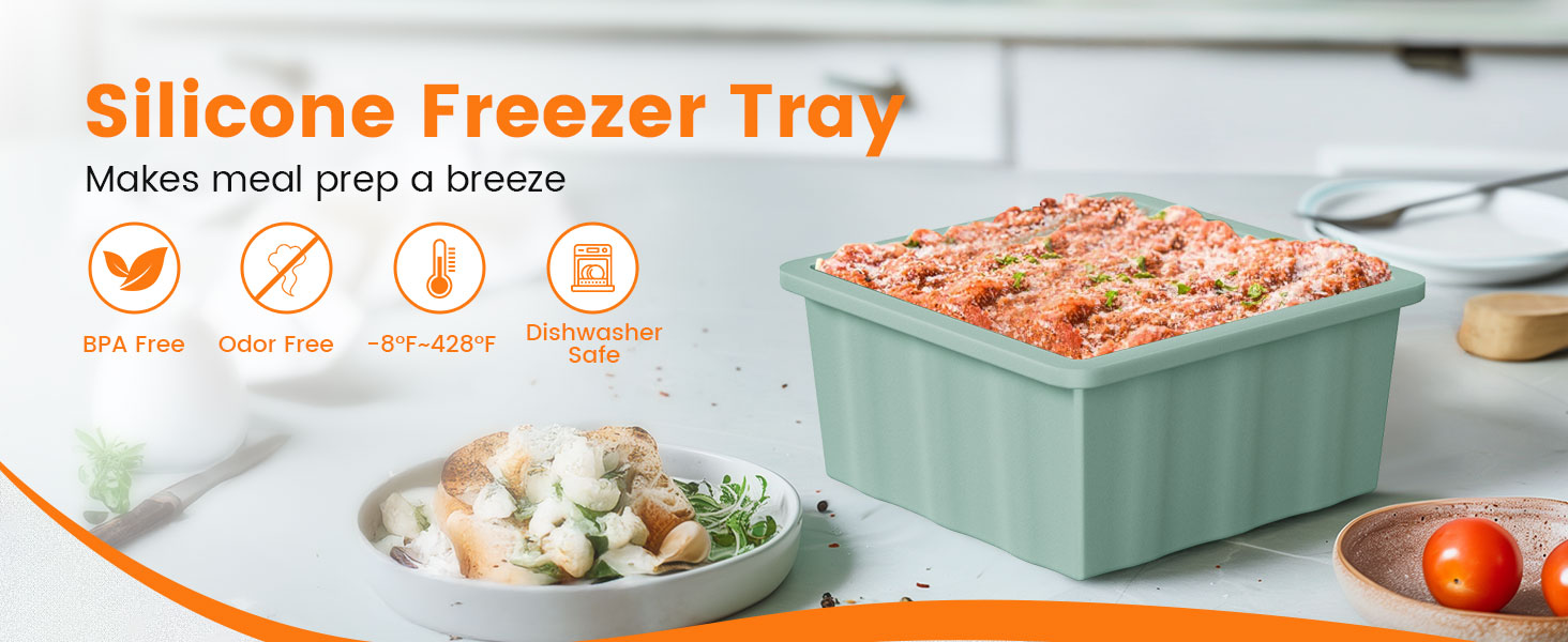 silicone freezer tray
