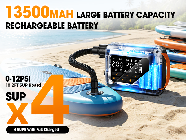 paddle board electric pump
