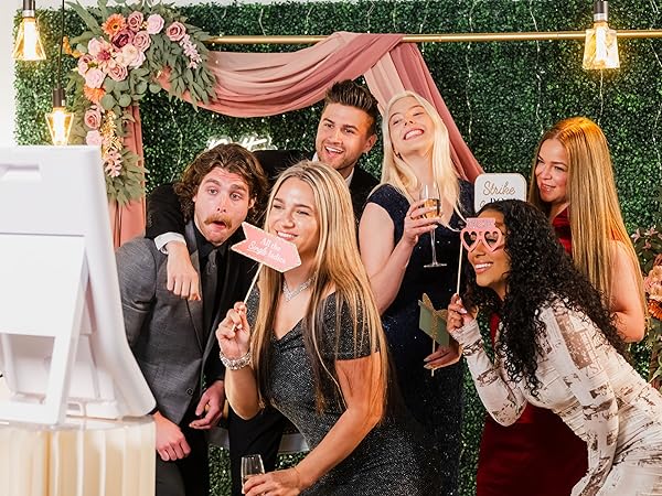 HP Sprocket Photo Booth Machine Instant Color Photo Printe
