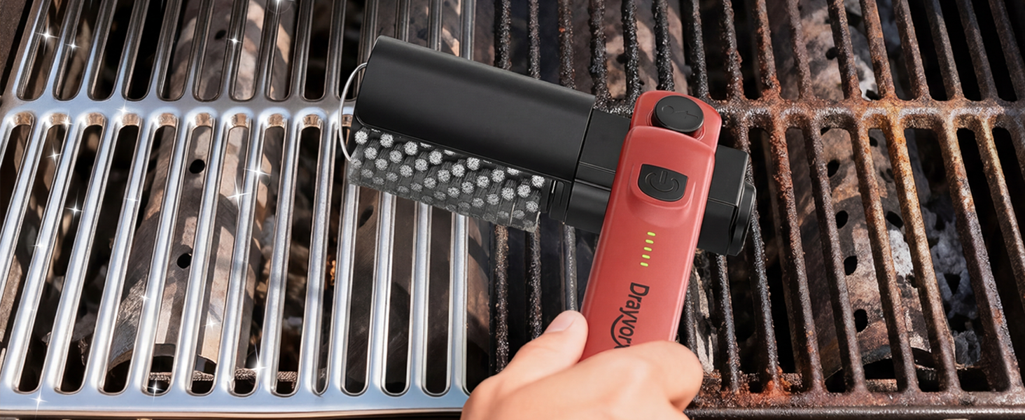 electric bbq grill brush electric grill brush for outdoor grill
