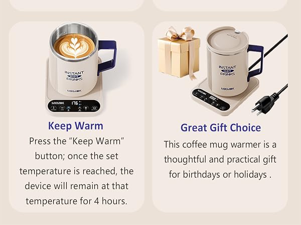 Keep warm at any temperature