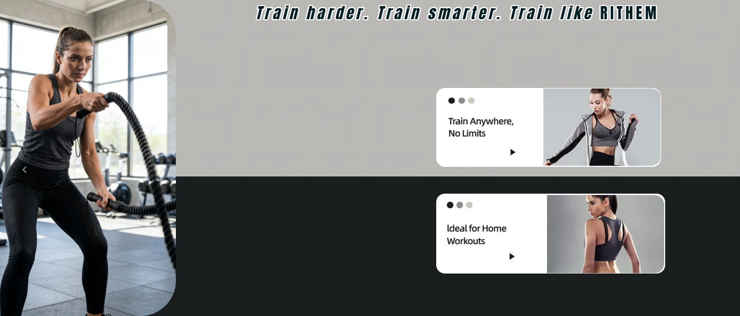 Rope with Storage Bag,Exercise Ropes with Variable Resistance, Strength &amp;amp; Low-Impact Cardio for HIIT