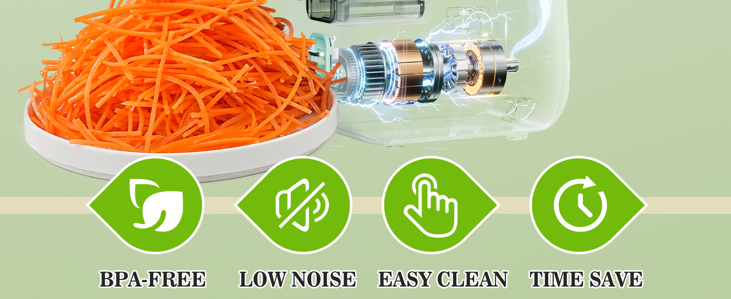 Easy to clean, low noise