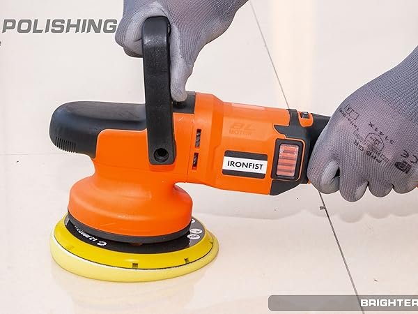 orbital car polisher random cordless waxing waxer polishing cleaning buffing tool palm 20v electric