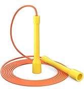 APLUGTEK Speed Jump Rope, Tangle-Free Fast Jumping Ropes for Fitness and Exercise, Adjustable Ski...