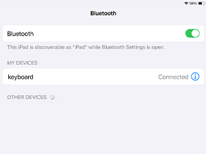 Universal Tablet Backlit Keyboard Case Pink - 23