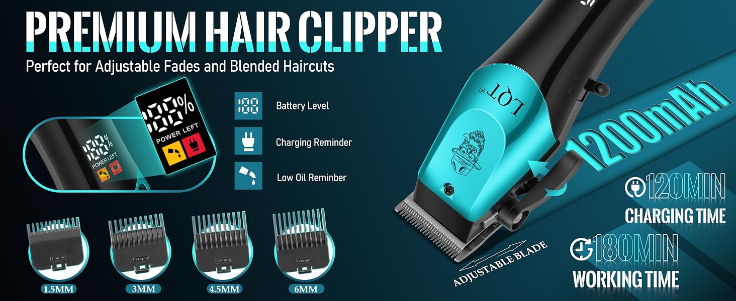 LQT hair clipper for man