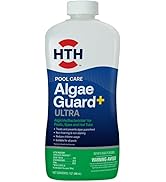 HTH 67289 Swimming Pool Care Algae Guard Ultra, Swimming Pool Chemical, Long Lasting Formula, 32 ...