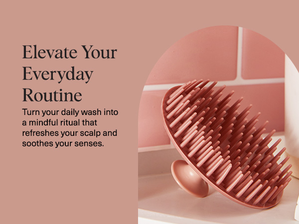 Kitsch Scalp Massager for Hair Care - Scalp Scrubber