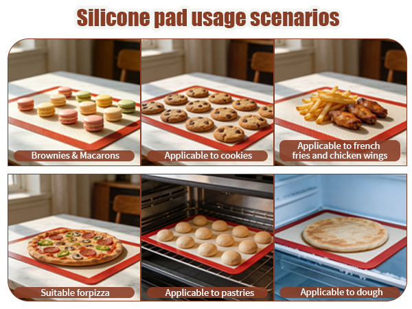 Silicone pad usage scenarios