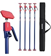 WORKPRO Cabinet Jack Support Pole, 54-114 Inches Steel Telescopic Quick Support Rod Adjustable 3r...