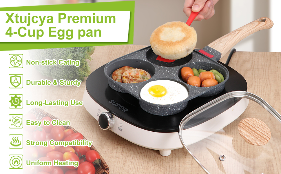 Premium Egg Pans Nonstick