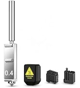 HIKUDIY 0.4mm Hardened Steel Nozzles for Anycubic Kobra S1 Max, Quick-Swap Integrated Hotend Kit ...