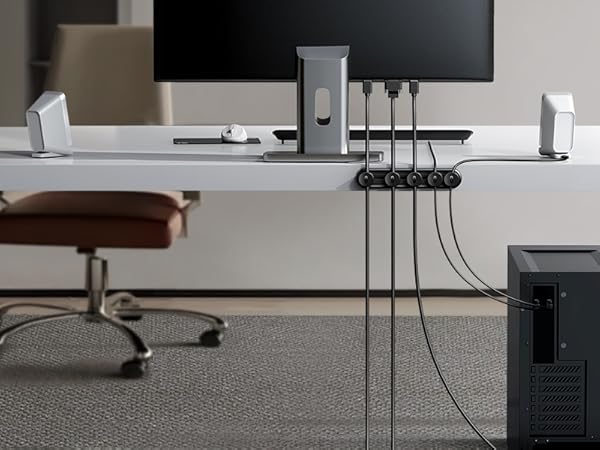 cord organizer for desk