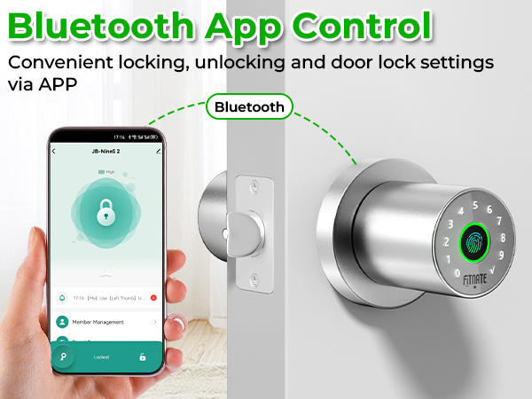 fingerprint door lock