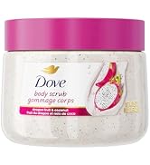 Dove Body Scrub Dragon Fruit &amp; Coconut Cream For SIlky Smooth Skin Body Scrub Exfoliates and Prov...
