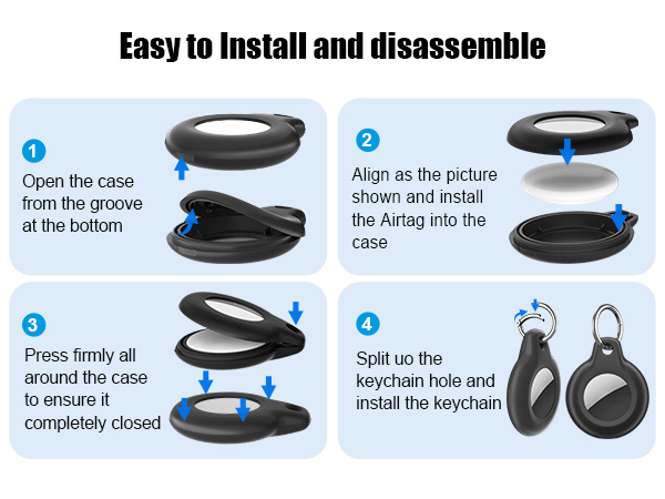 waterproof airtag holder
