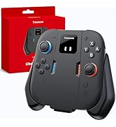 Switch 2 Charging Grip Compatible with Nintendo Switch 2 Joycons (2025) Transnovo, Magnetic Contr...