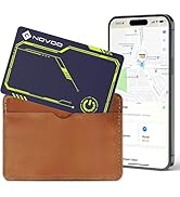 NOVOO Air Locator Tag (iOS Only) Wallet Tracker Card with Apple Find My, Smart Card Bluetooth Tra...