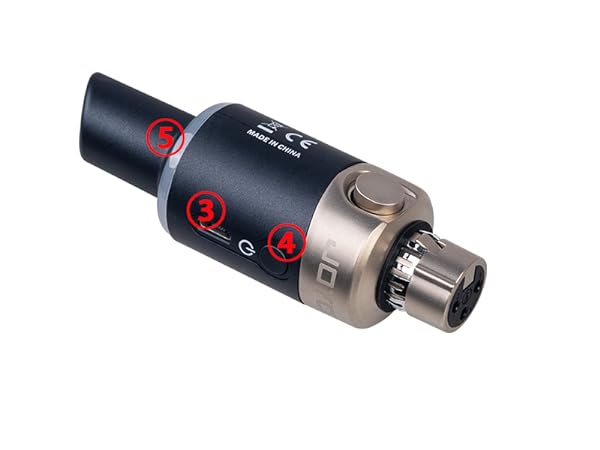 xlr wireless transmitter and receiver