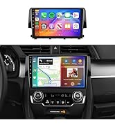 8Core 6GB+128GB Android 15 for Honda Civic 2016-2020 Radio,5.0 Bluetooth Car Stereo with Wireless...