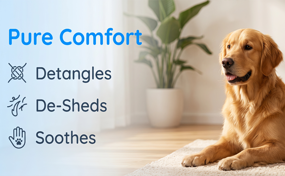 Deshedding Dog Brush
