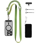 SMALLRIG Phone Shoulder Strap, Adjustable Neck or Crossbody Lanyard for All Smartphones, Leather ...