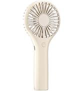 Edvision Handheld Fan, Portable Fan Mini Fan Powerful Hand Fan with 3 Speeds, USB Rechargeable Pe...