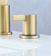 black bathroom faucet