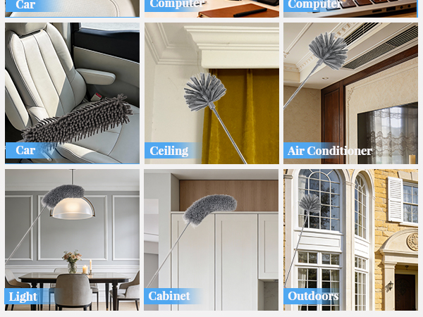 extended duster for high ceilings and fans