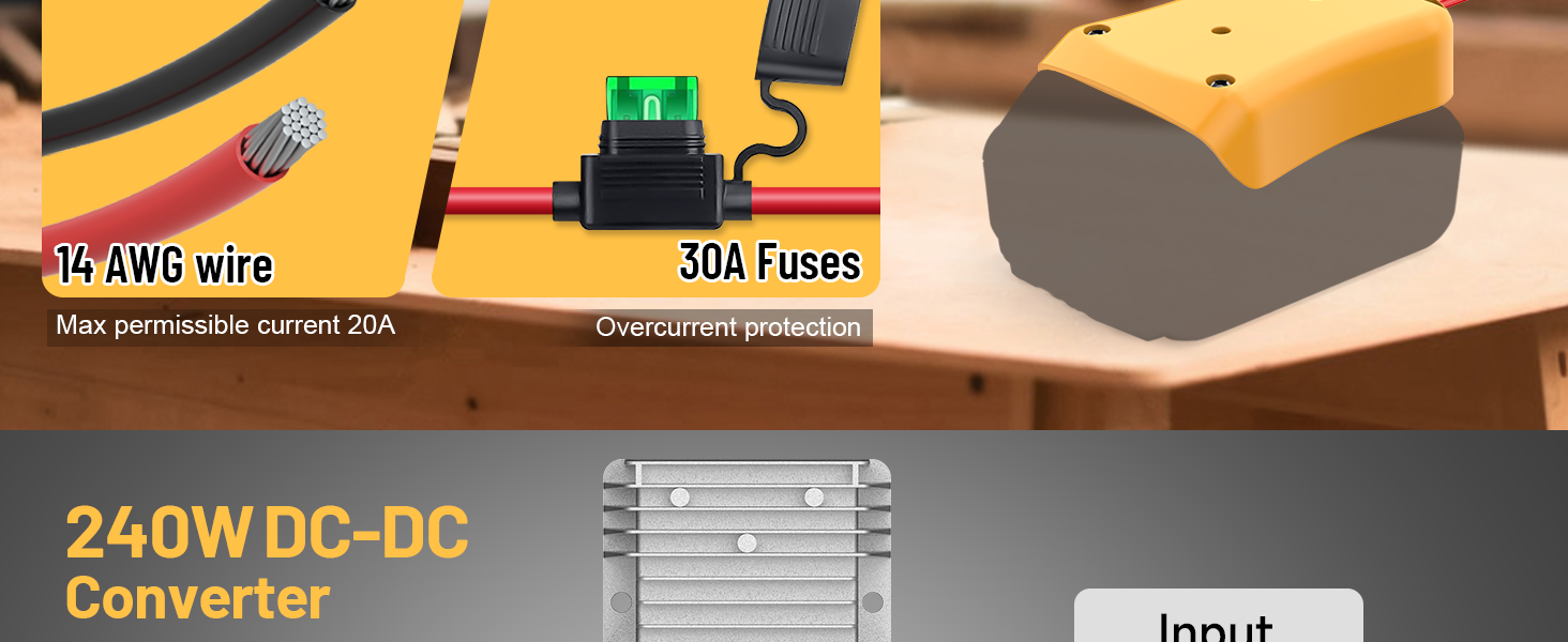 dewalt 20v to 12v adapter