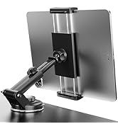 Wukanleng Tablet Holder for Car Dashboard Fits 4-13'' Devices, Adjustable Arm Tablet Mount with S...