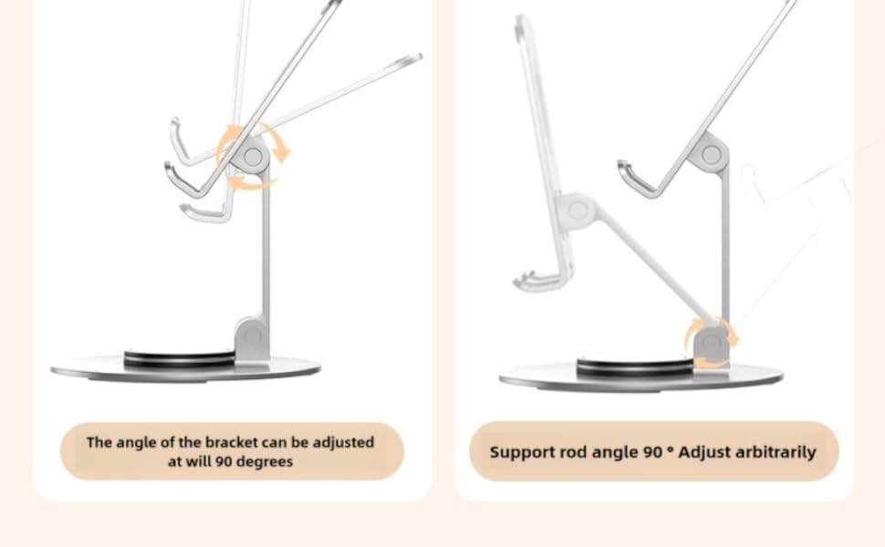 Not only stable,but also retating bracket