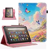 Pudazvi Universal 10 10.1 Inch Android Tablet Case,360 Degree Rotatable Kickstand Multiple Viewin...