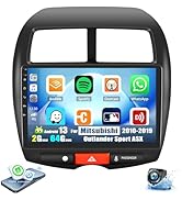 [2+64G] Android 13 Car Stereo for Mitsubishi Outlander Sport ASX 2010-2019 with Wireless Carplay&amp;...