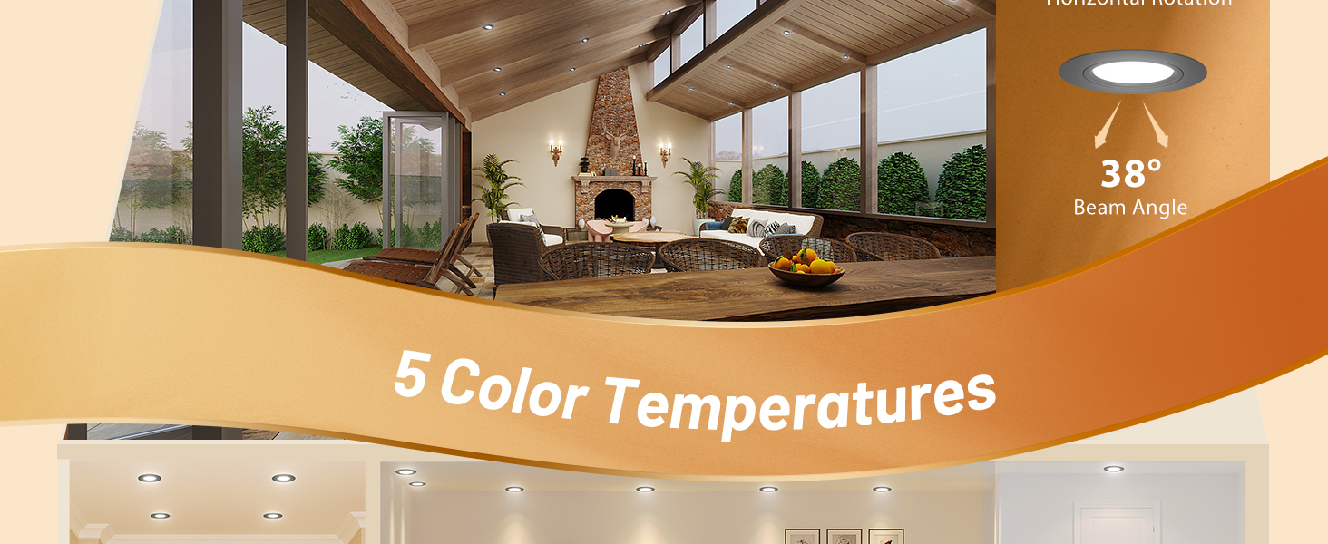 black gimbal led recessed lighting