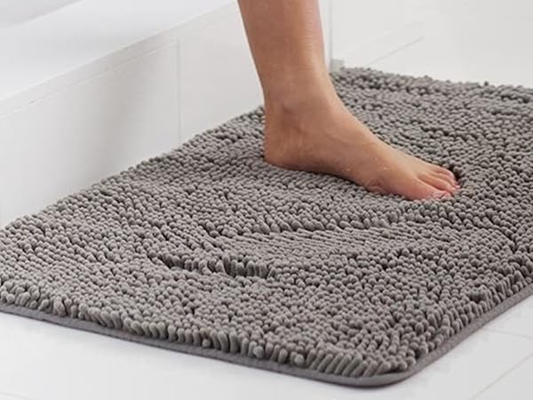 Gorilla Grip Bath Mat Bathroom Rugs Bath Mat Bathroom Mat Machine washable memory foam grippy back