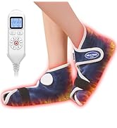 Feet Heating Pads for Women and Men, 2PCS Deep-Penetrating Electric Heated Foot Wrap for Neuropat...