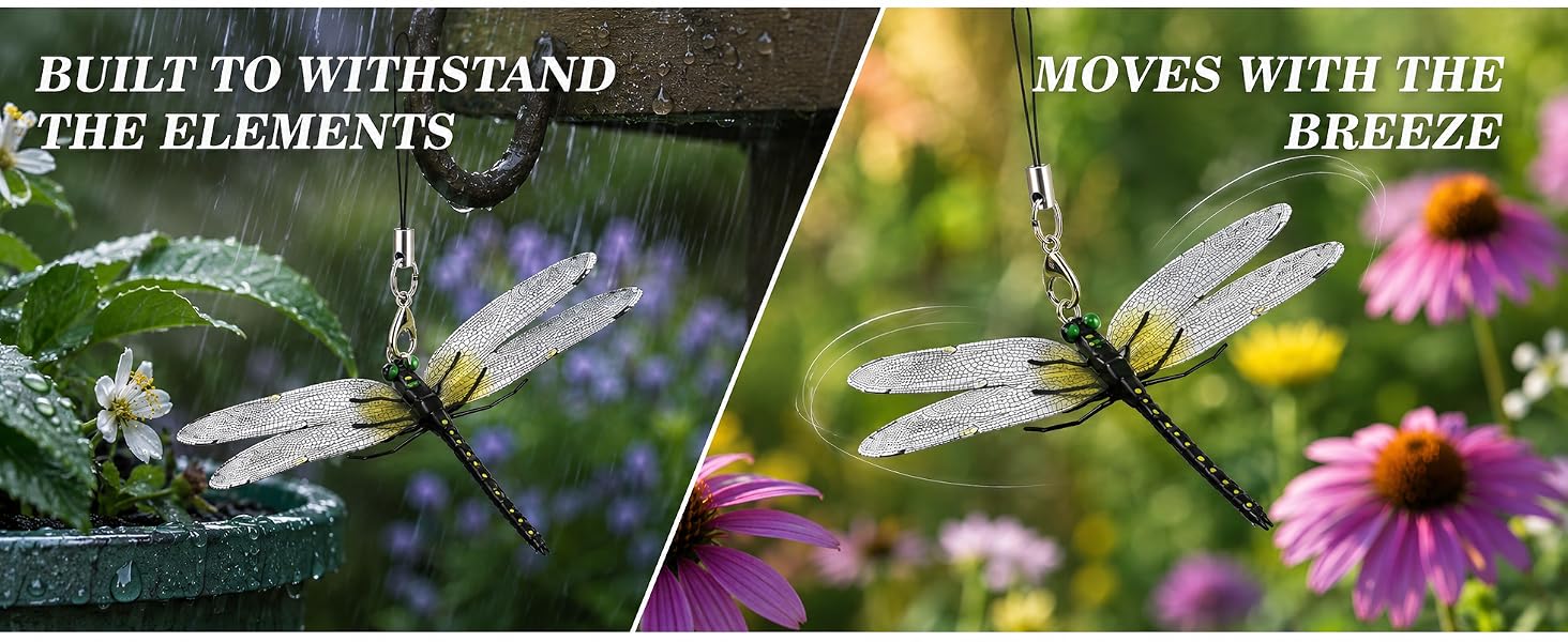 dragon fly clips for bugs repellent