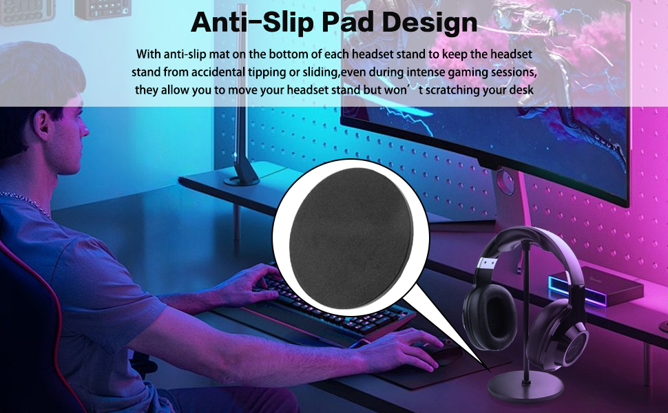 Aluminum Alloy Headset Stand