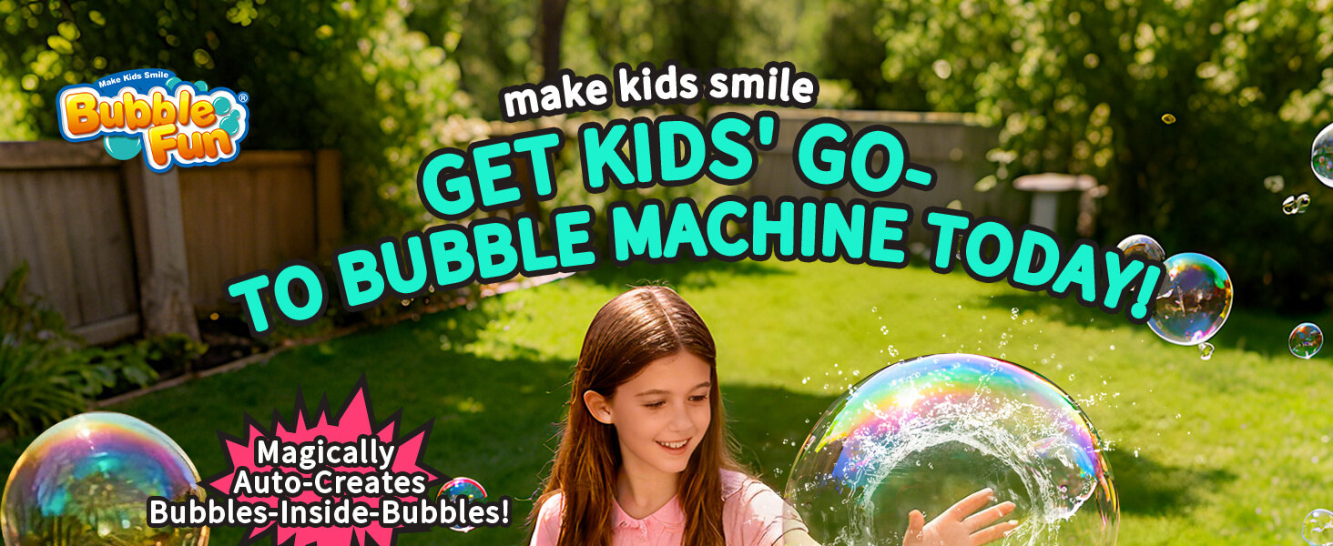 Bubble Machine for children