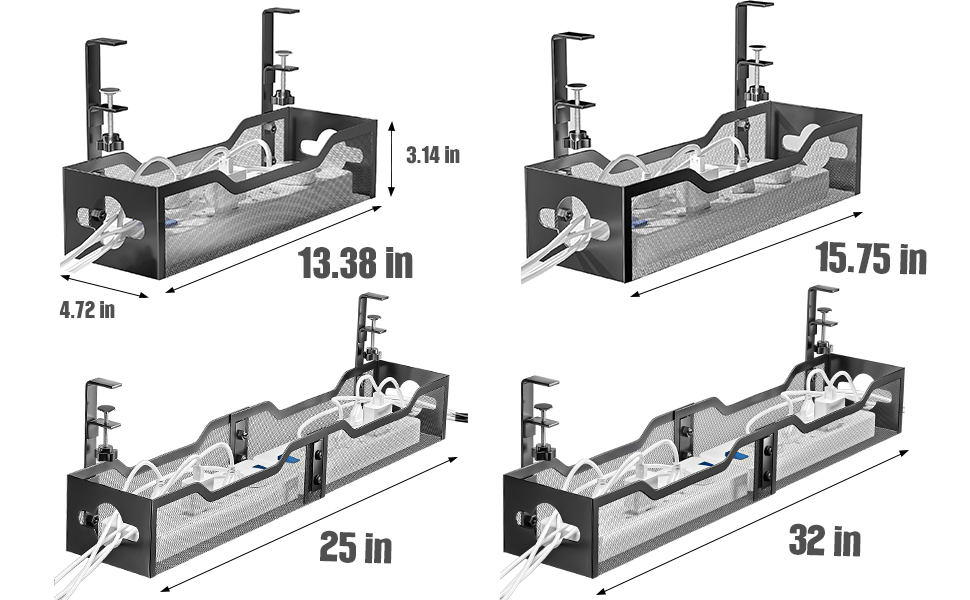 under desk organizer