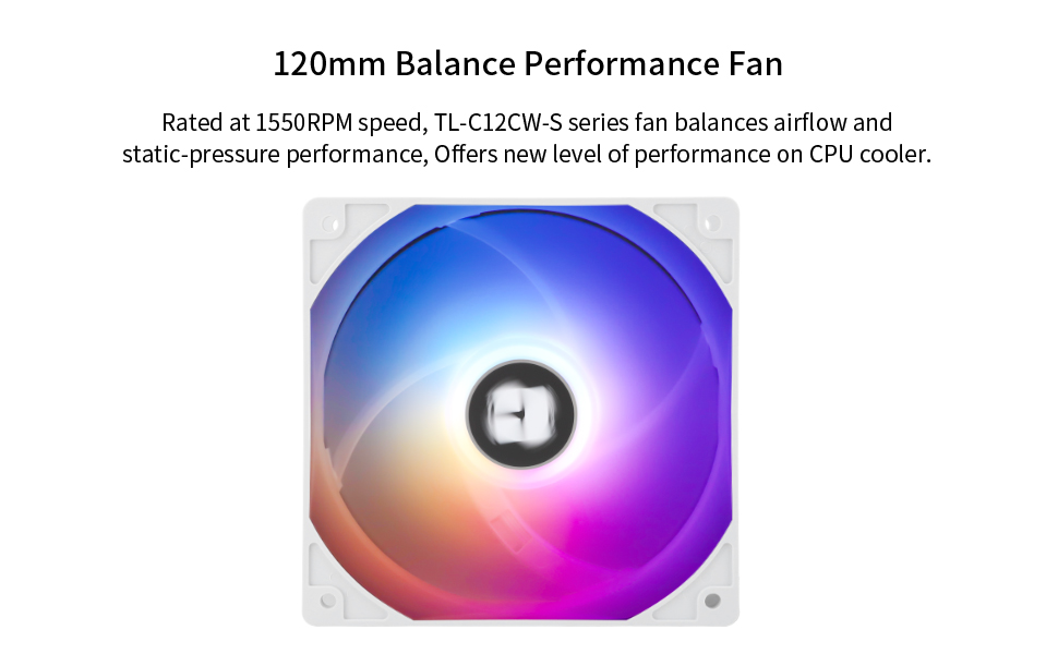 BA120 SE ARGB WHITE cpu cooler