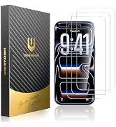 UNBREAKcable for iPhone 17 Pro Screen Protector [Quick-Installation Box] 3-Pack 9H+ Hardness Shat...