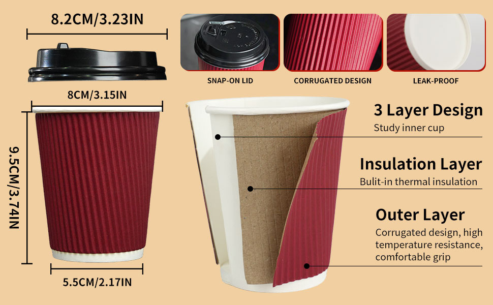 disposable cups with lids