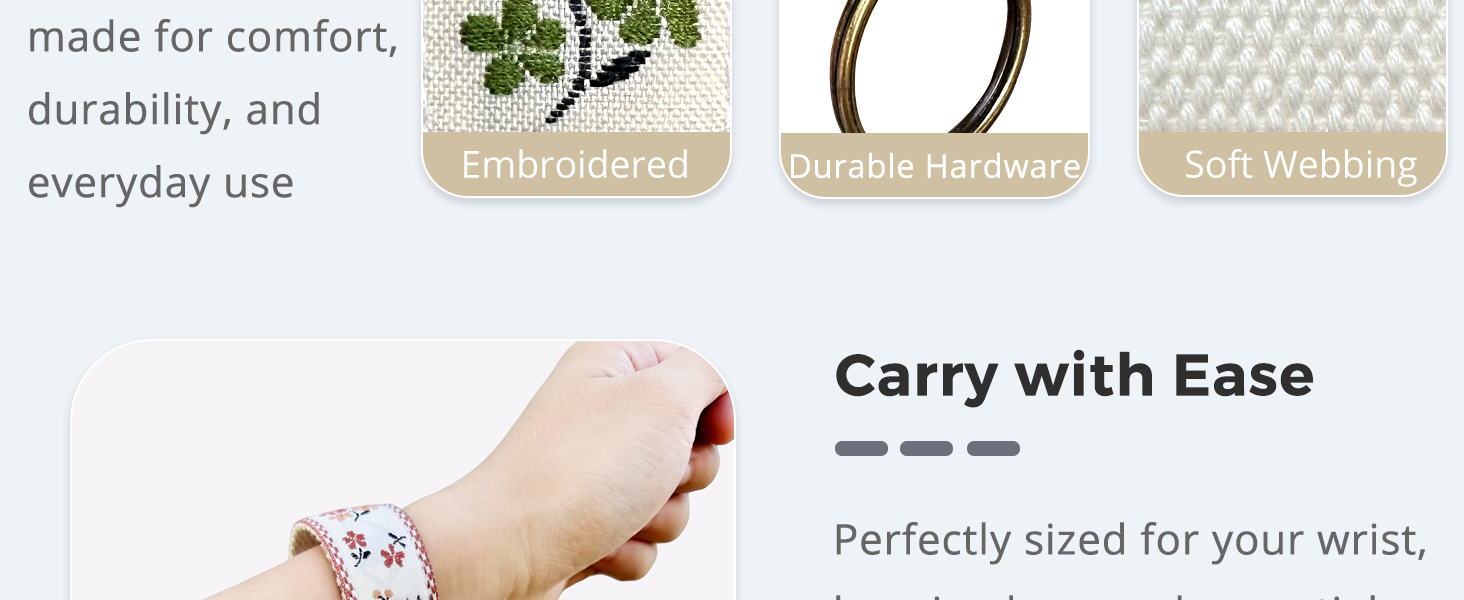 wristlet keychain