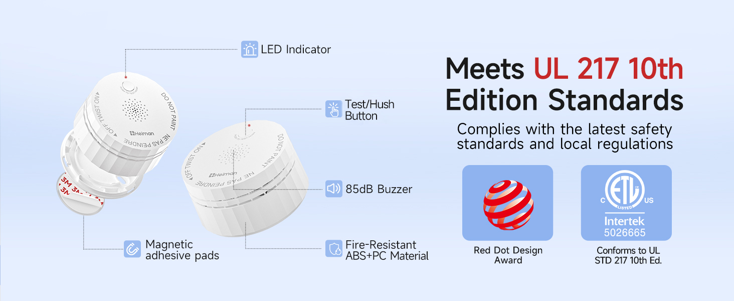 smoke detector ul 217 10th